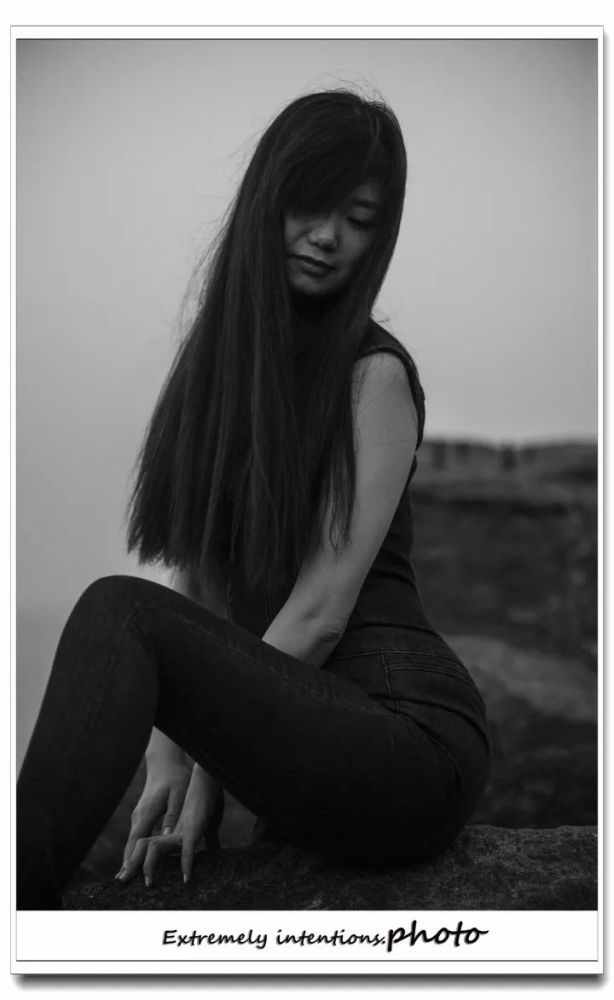 纯黑白 anhongapo写真亦真