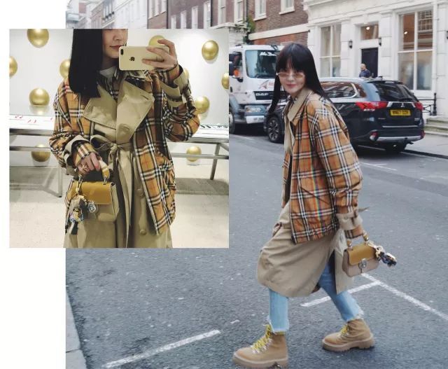 橘黄色风衣_橘黄色背景(2)