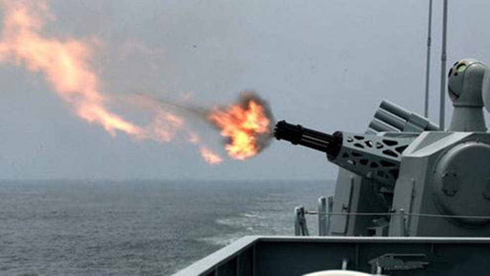 《红海行动》中最猛的近防炮,射速每分上万发,堪称舰艇的贴身护甲