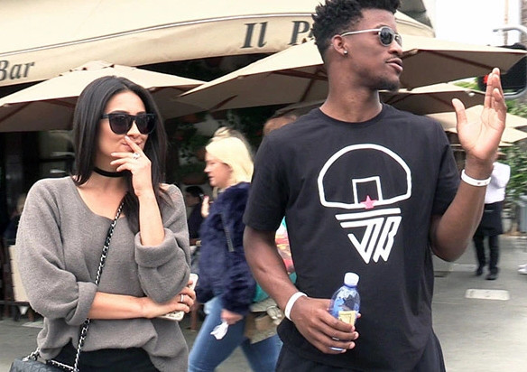 组图： 他是NBA著名丑男 却约到这么美的影星