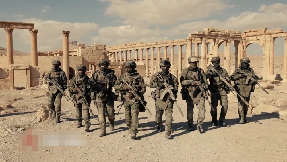 俄罗斯特种兵的外形够酷,在叙利亚他们都是杀