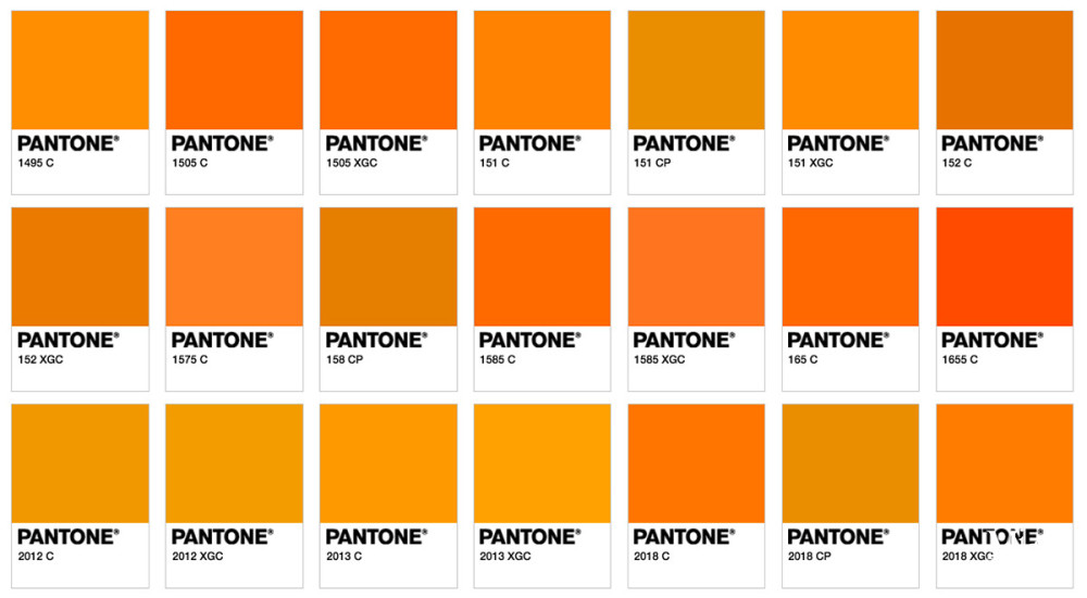Nuancier Pantone Orange Nuancier Pantone Nuancier Couleur Nuancier | My