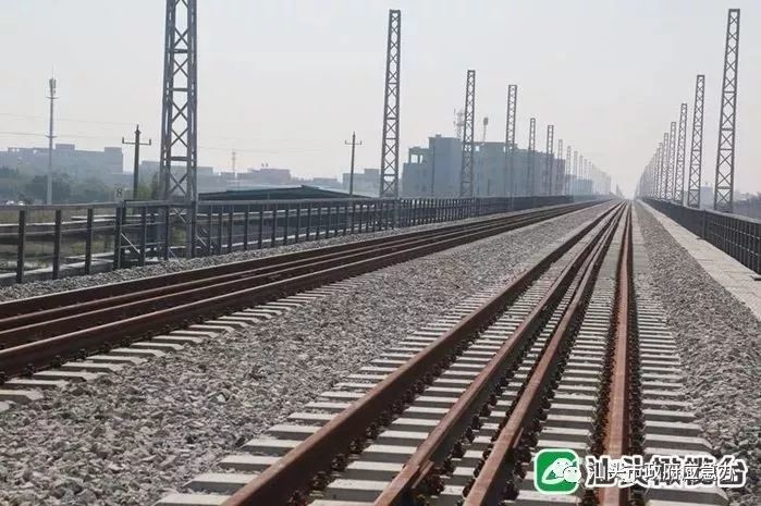 9月份!9月份!厦深铁路汕头联络线预计9月份完