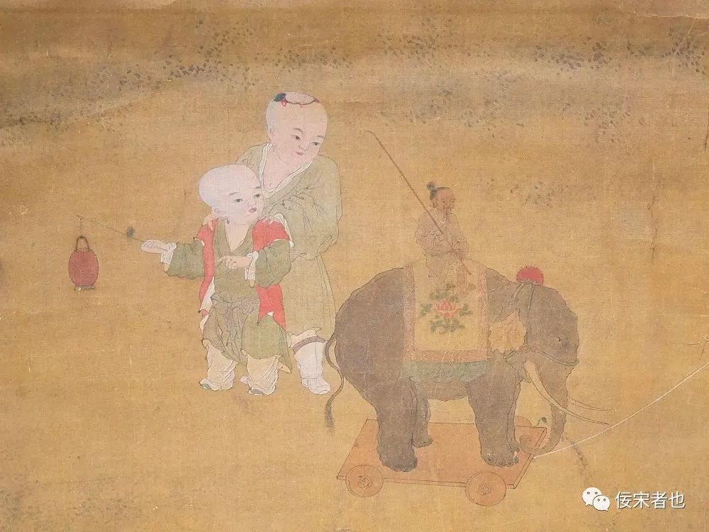 传 李嵩〈观灯图〉 局部