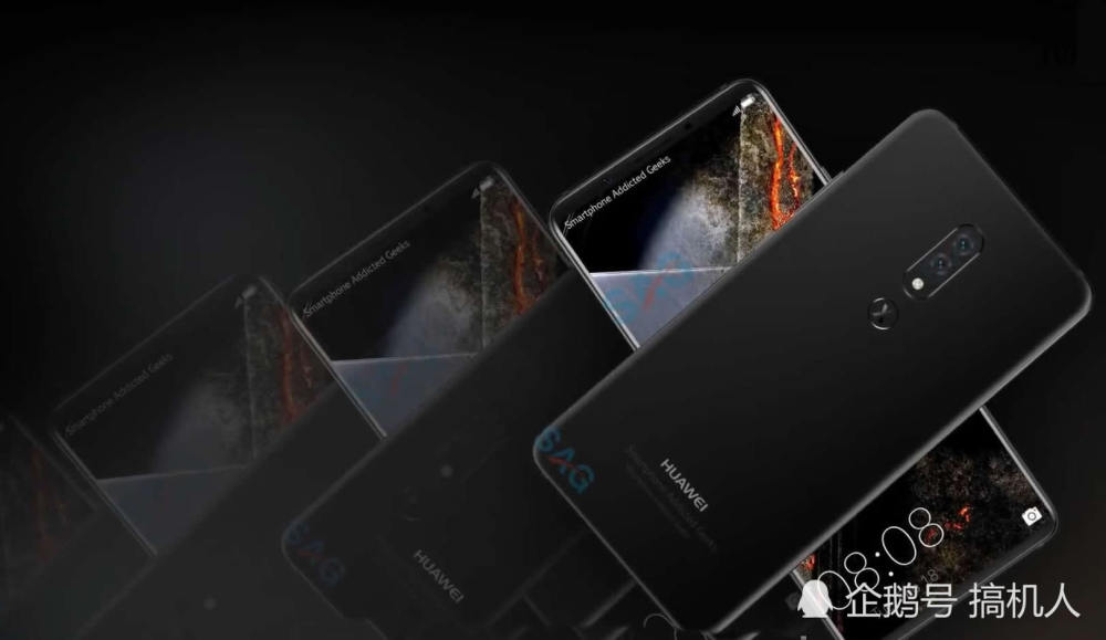 4K高清全面屏麒麟980 华为MateX概念美图爆