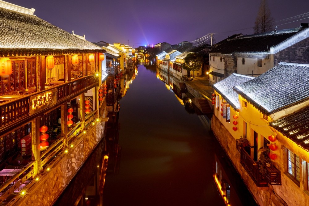 南浔古镇夜景