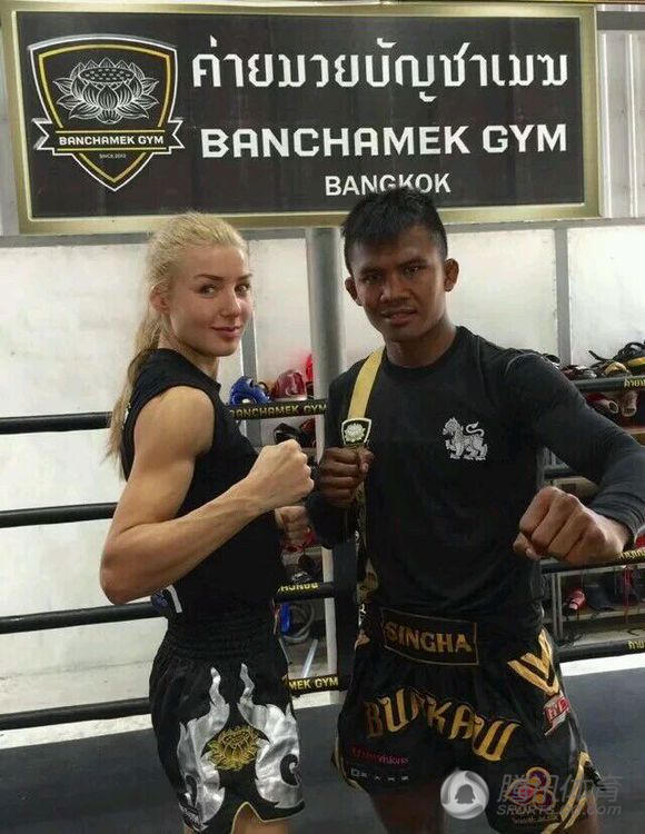 白俄小姐爱最硬男人 盼播求KO一龙