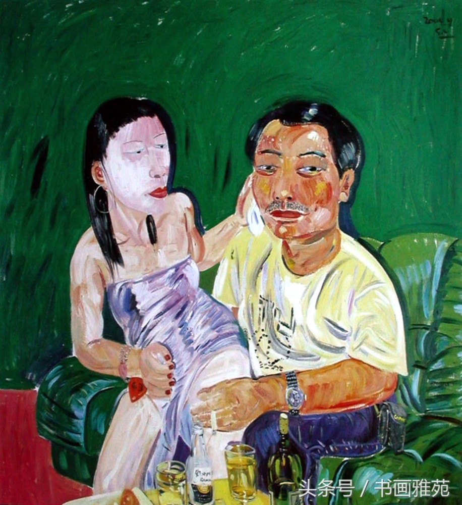 中央美术学院油画系教师申玲油画作品