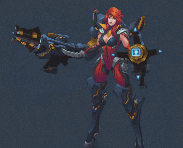 lol好运姐新皮肤发布:武装战姬好运姐,4款全新机甲来袭!