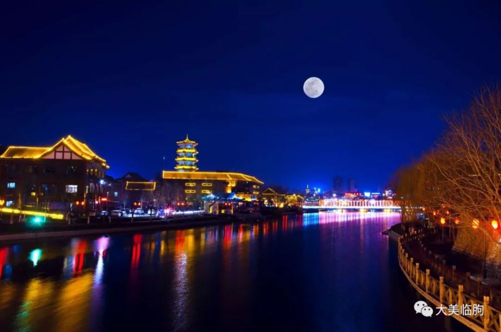 青州古城夜色