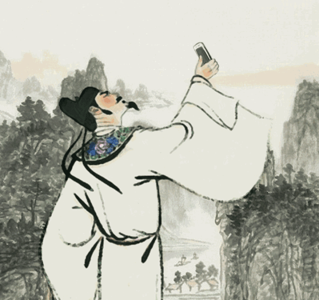 做网红,古人们可是认真的