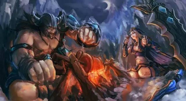 国服第一蛮王:打了14123场 居然才黄金