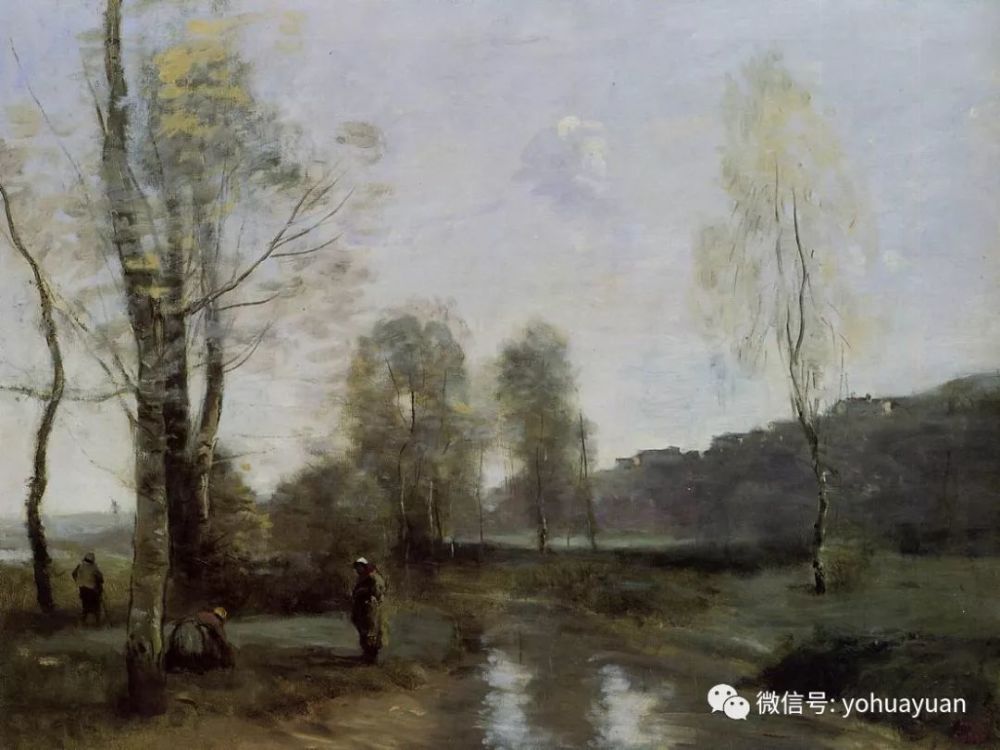 油画风景画如何表现灰色调?