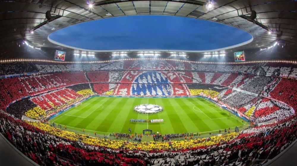 6,安联球场(allianz arena),以它精巧的结构壮丽的外观,成为慕尼黑