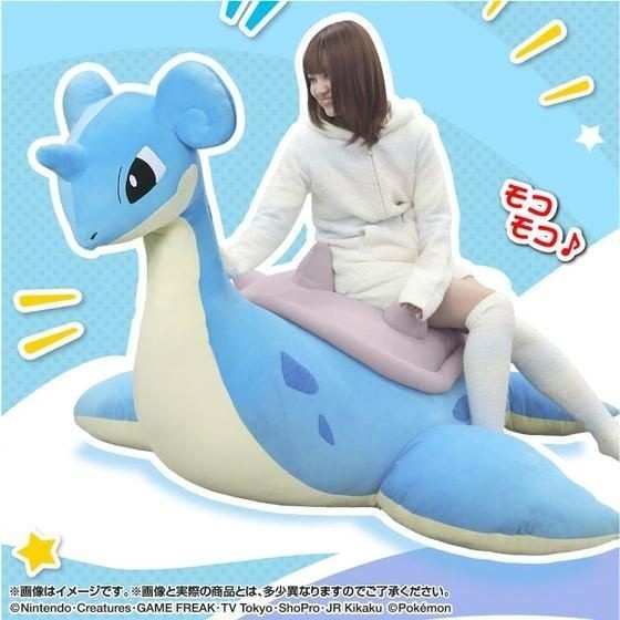 可以圆梦了!万代推出大型拉普拉斯靠垫