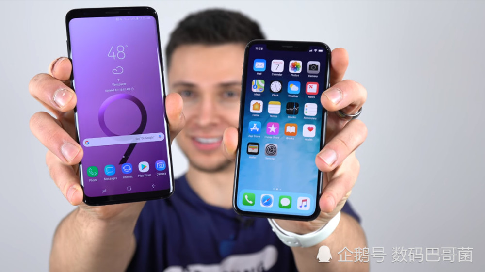 三星S9+\/苹果iPhone X跌落及防水测试:到底哪