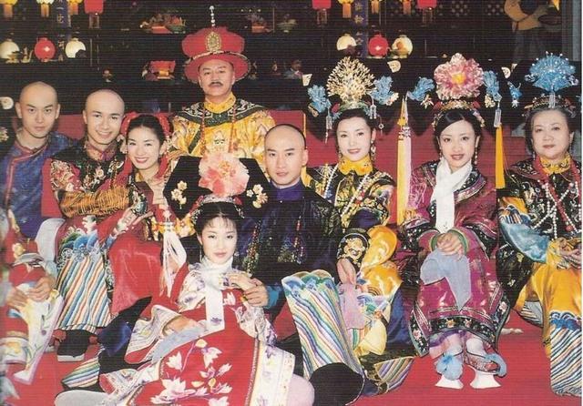 还珠格格第三部幕后照,还有多少镜头你没见过?
