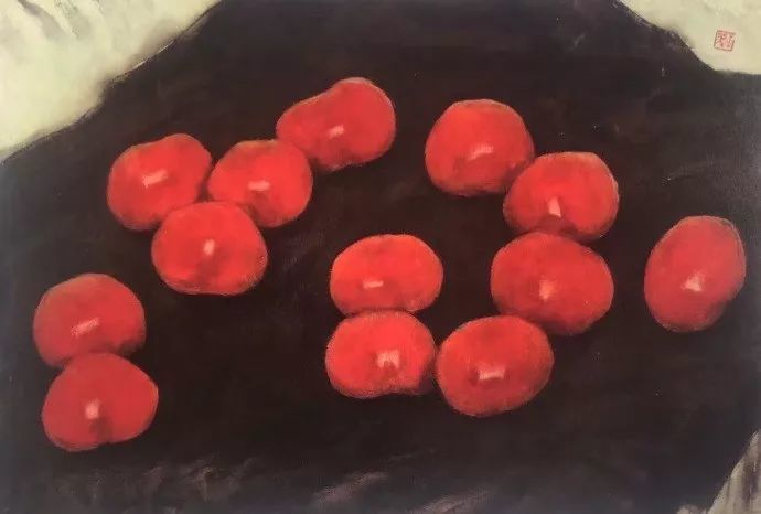 王肇民的静物水彩作品
