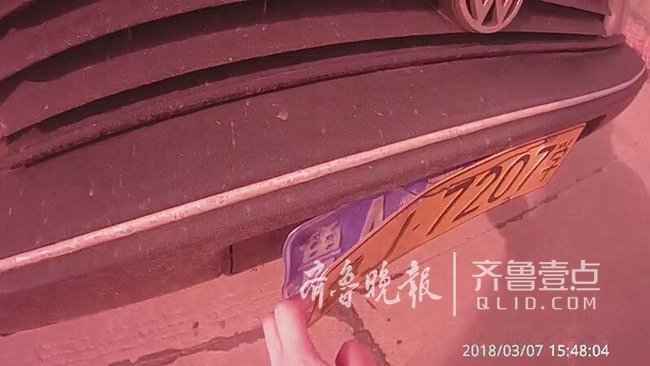 泰安私家车挂教练车牌照 无证女教练教学被查