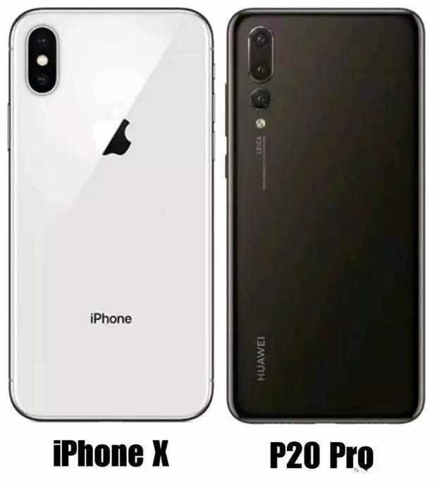 华为P20 Pro对比苹果iPhone X,细节之处见功夫