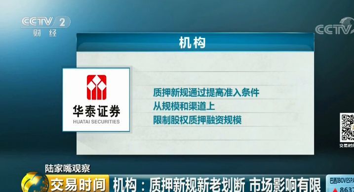 一则铁令波及所有上市公司 股票质押回购从此