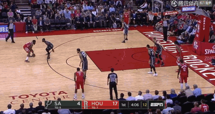 哈登又晃倒对手再现神操作 单节16分!千万别逼他