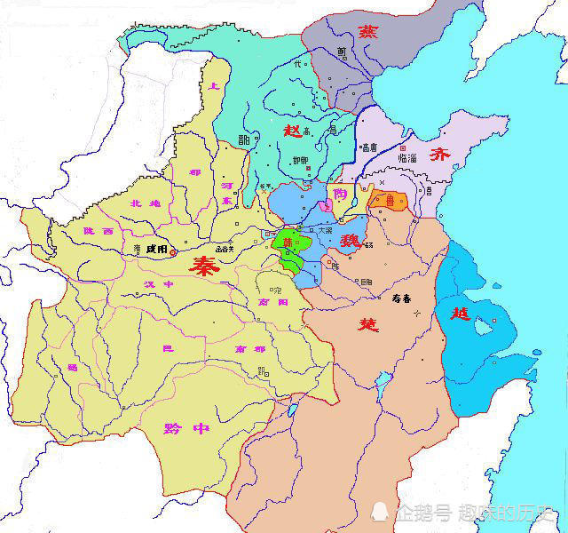 战国轶事:秦灭六国的顺序,为什么是韩赵魏楚燕齐?