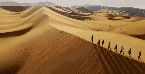 壁纸 沙漠 桌面 500_256 gif 动态图 动图