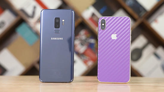 三星S9+速度对比苹果X:9810处理器性能还是有