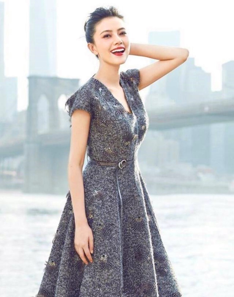 女神高圆圆的7张照片,第一张被迷住了,真的美!