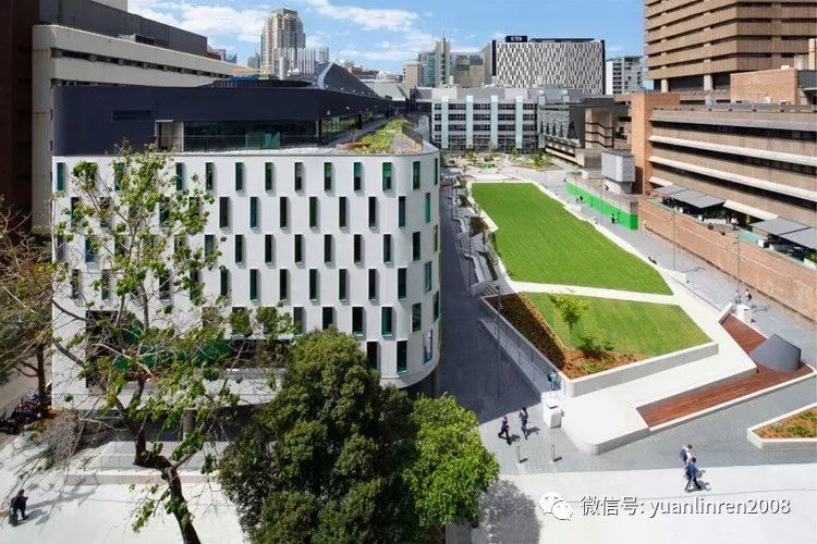 澳大利亚悉尼科技大学校园绿地景观设计