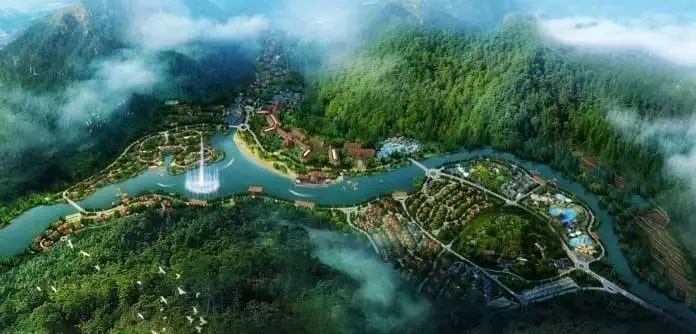 网络配图:许家洞温泉小镇
