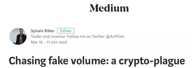 炒币者的噩梦 币圈曝交易骗局 超30亿美金成交系虚假编造 综合 第1张