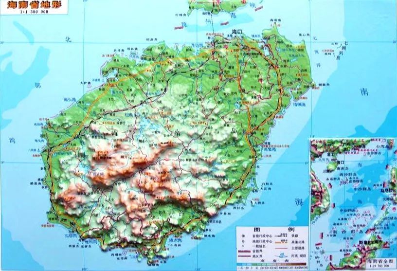 恭喜你!来海南前,收到了这张全岛"湿度地图"