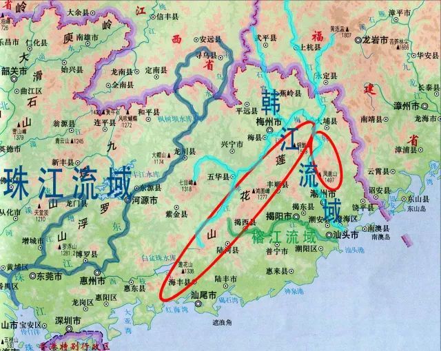 潮流涌动 韩江与黄冈河