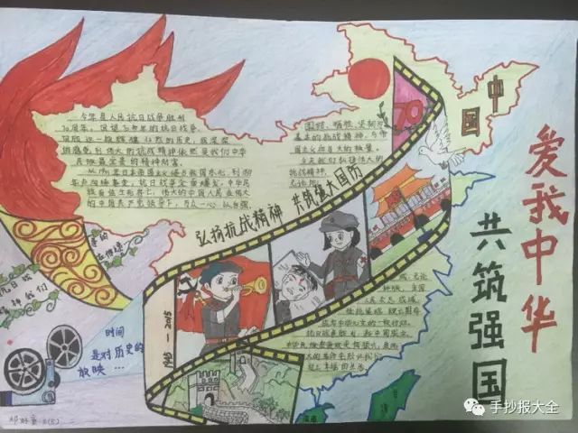 心系国防手抄报主题精选