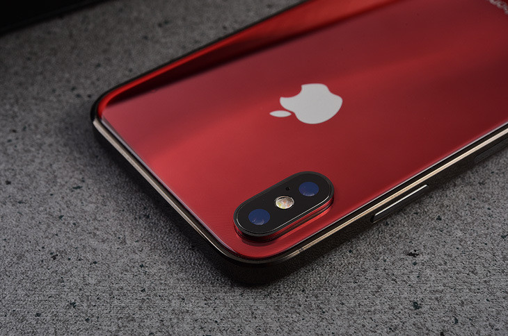 第三方定制的红色iphone x,售价居然超过一万