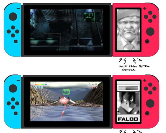 网友自制双屏版New switch 手柄自带屏幕