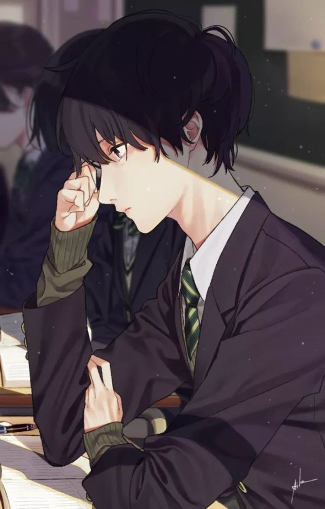 二次元阳光男生头像