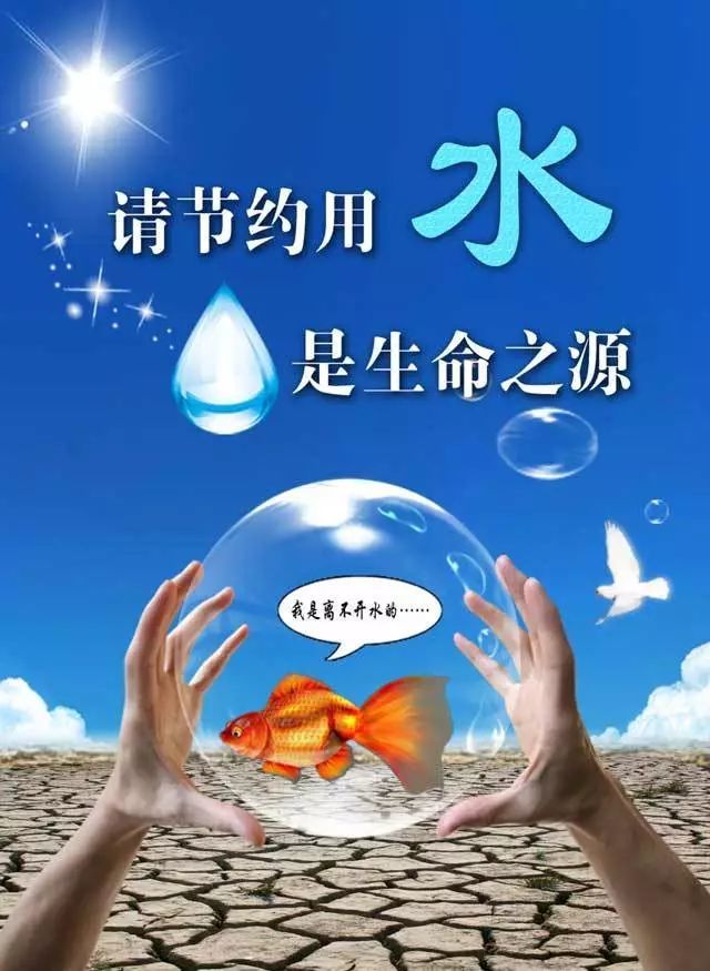 珍惜水,节约水,保护水