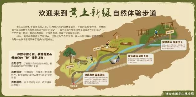 黄土上的绿肺 国家林业局示范项目陕西黄龙山国家森林公园自然教育体验设计施工完成 看点快报