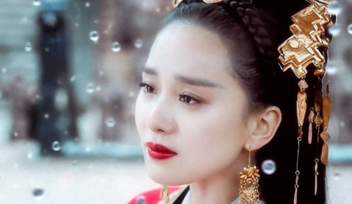 刘诗诗在《醉玲珑》中穿上嫁衣哭泣的样子,看起来真的是太美了