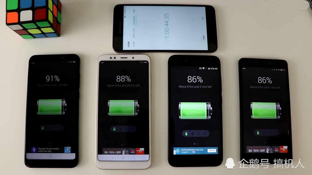 4款小米千元机电池续航排名:哪款手机耗电时间