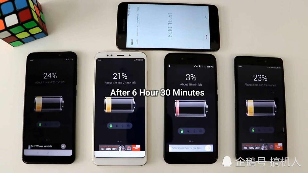 4款小米千元机电池续航排名:哪款手机耗电时间