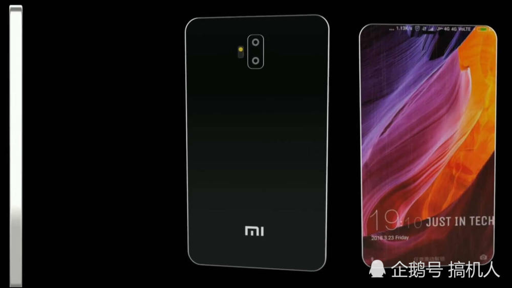 小米7概念图好丑 原来16:9的全面屏手机像个矮