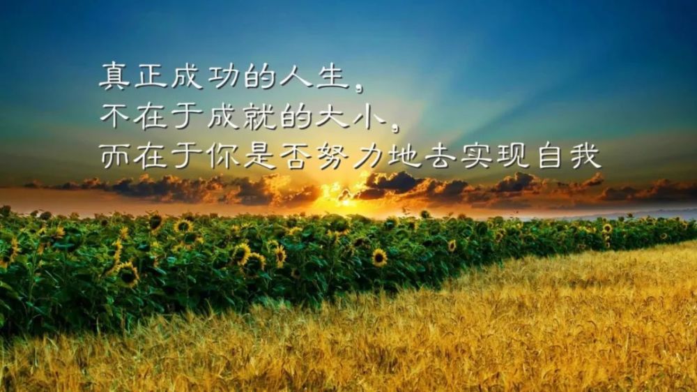 早安正能量经典语句 句句激励人心