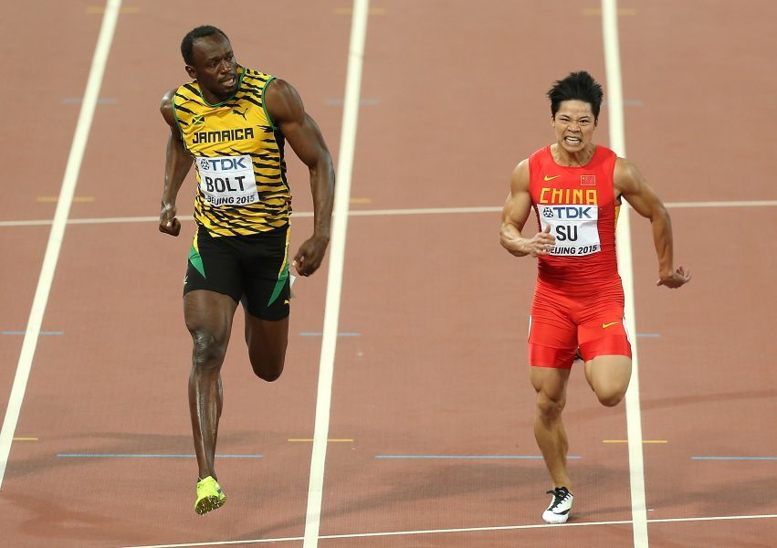 苏炳添,中国男子短跑运动员,在世界室内田径锦标赛男子60米决赛中