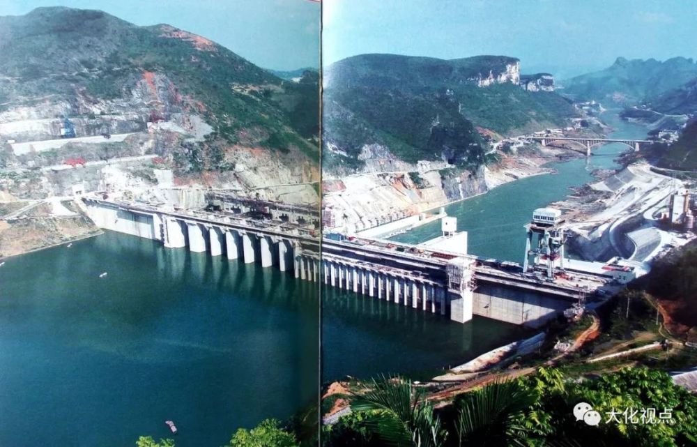 那年月,岩滩启动水电站建设的战车