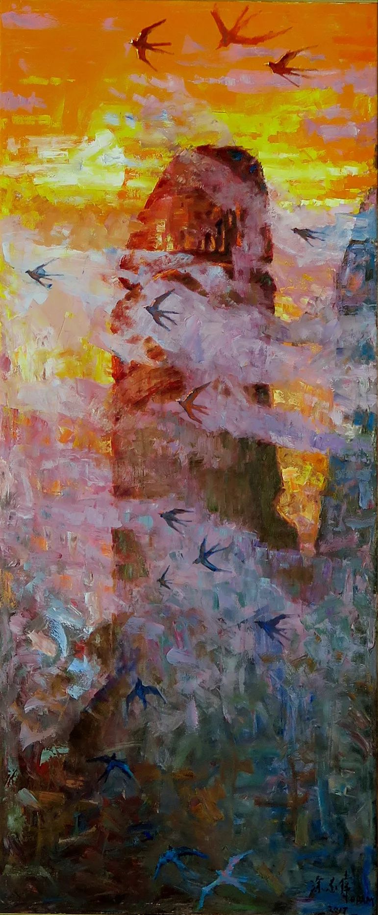 中外画家绘丹霞油画作品展