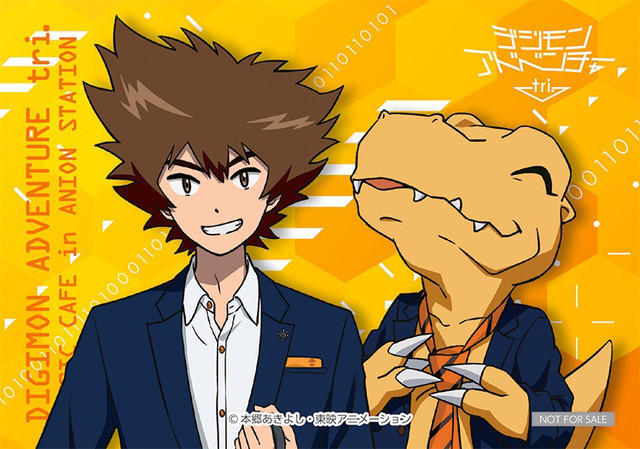 《数码宝贝大冒险tri.》剧场版将举办联合咖啡厅活动